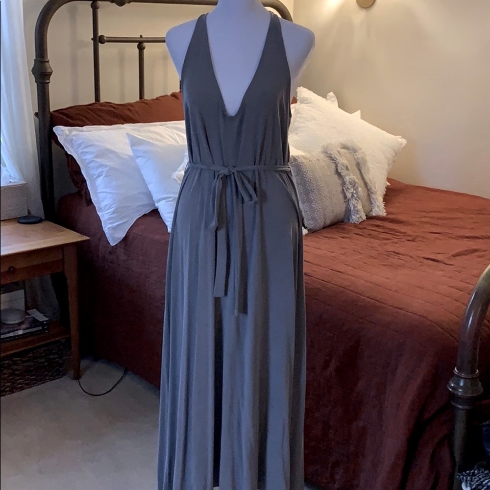 Lucky brand grey cotton dress